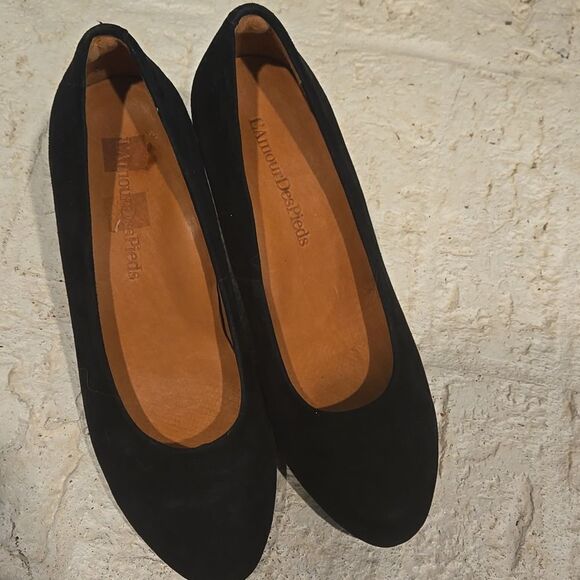 Labour des pieds womens heeled shoe size 7.5 - Picture 3 of 7